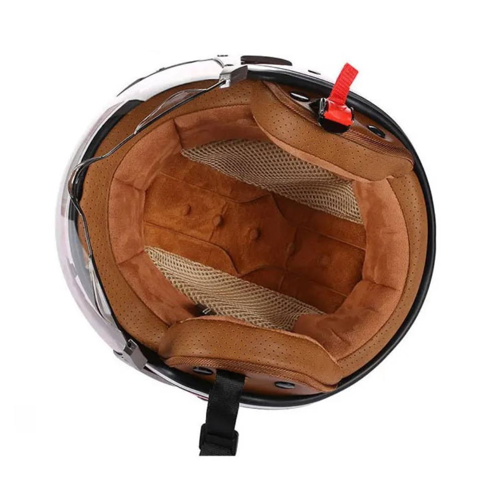 Casque Moto Vintage Italia