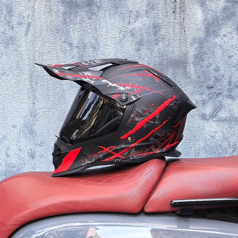 Casque Moto Cross