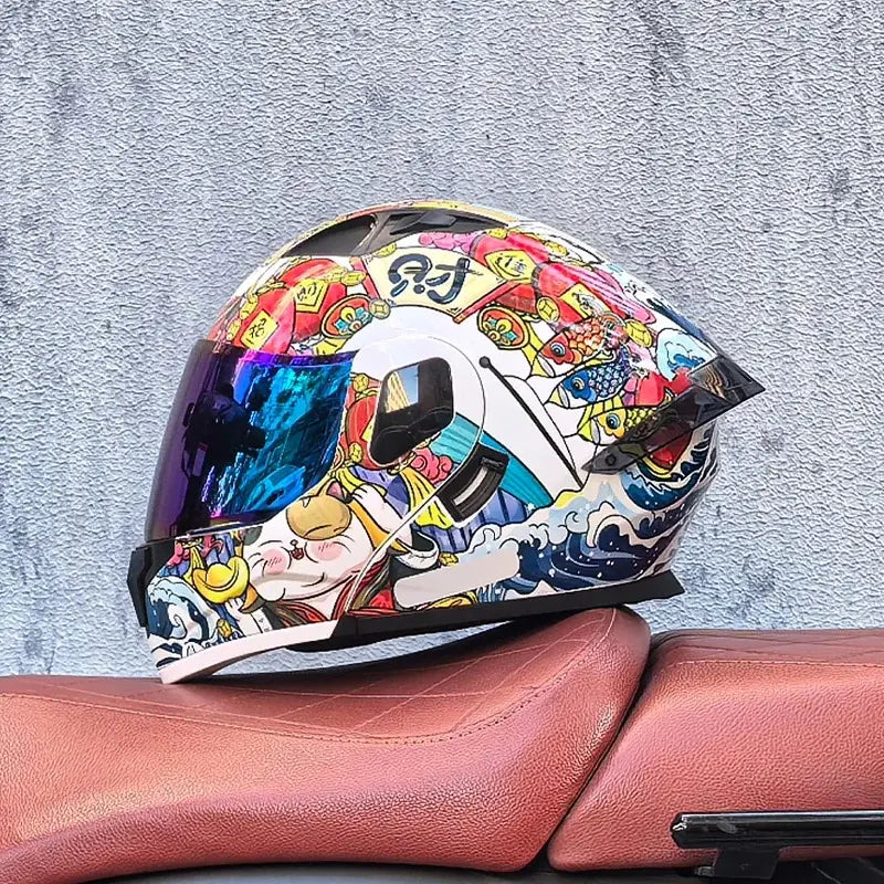 Casque Moto Modulable Intégral