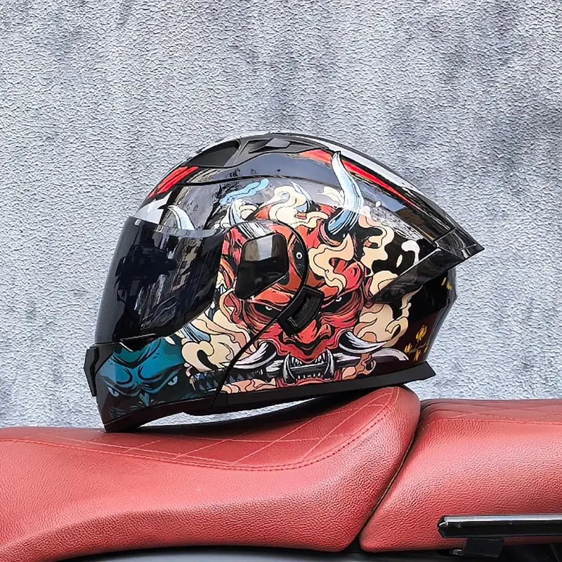Casque Moto Modulable Intégral