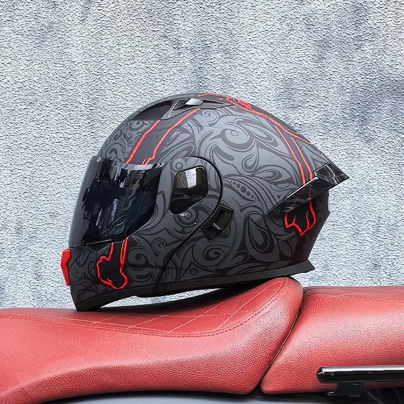Casque Moto Modulable Intégral