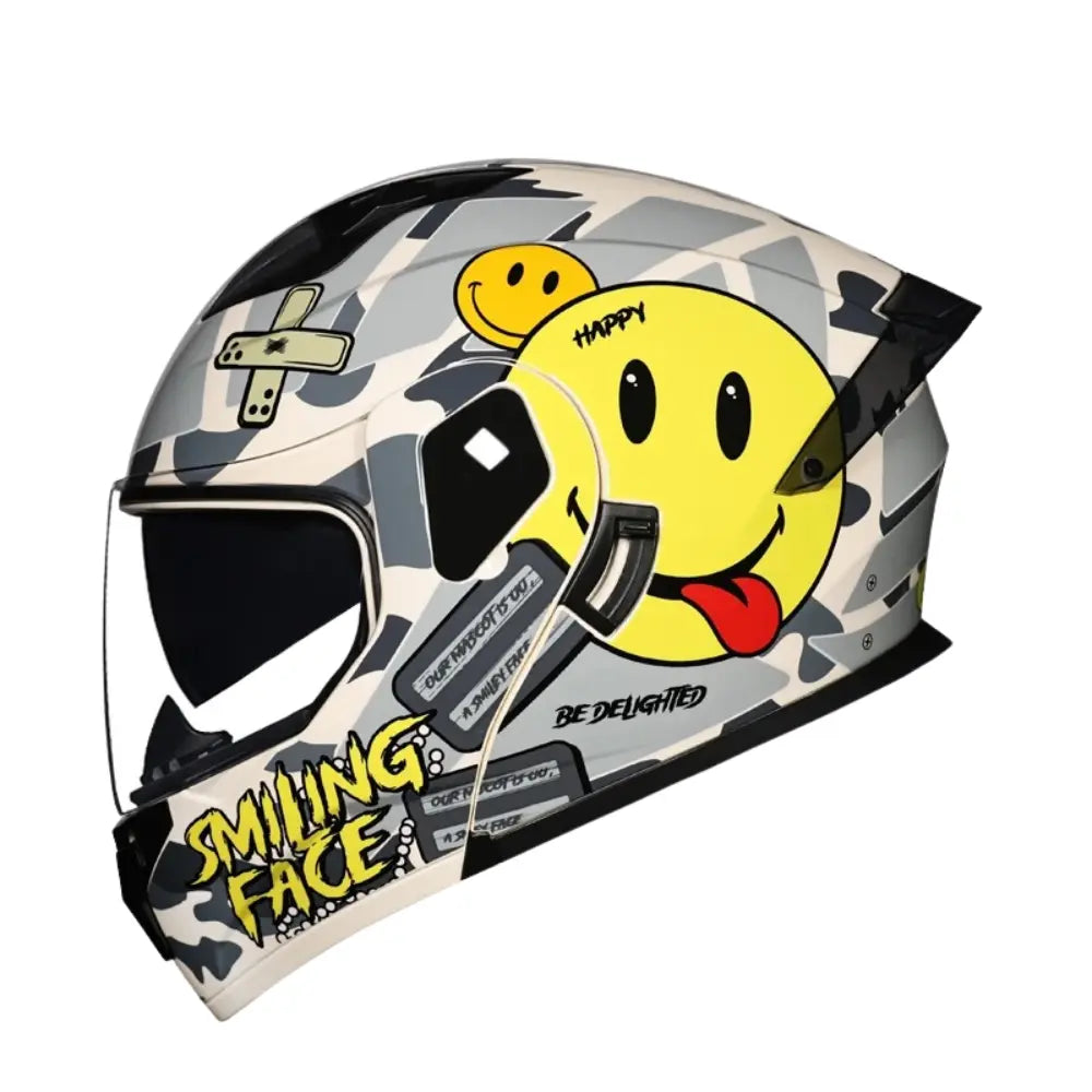 Casque Moto Modulable Intégral