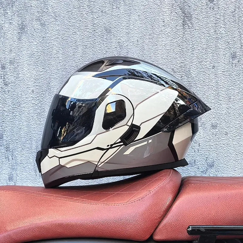 Casque Moto Modulable Intégral