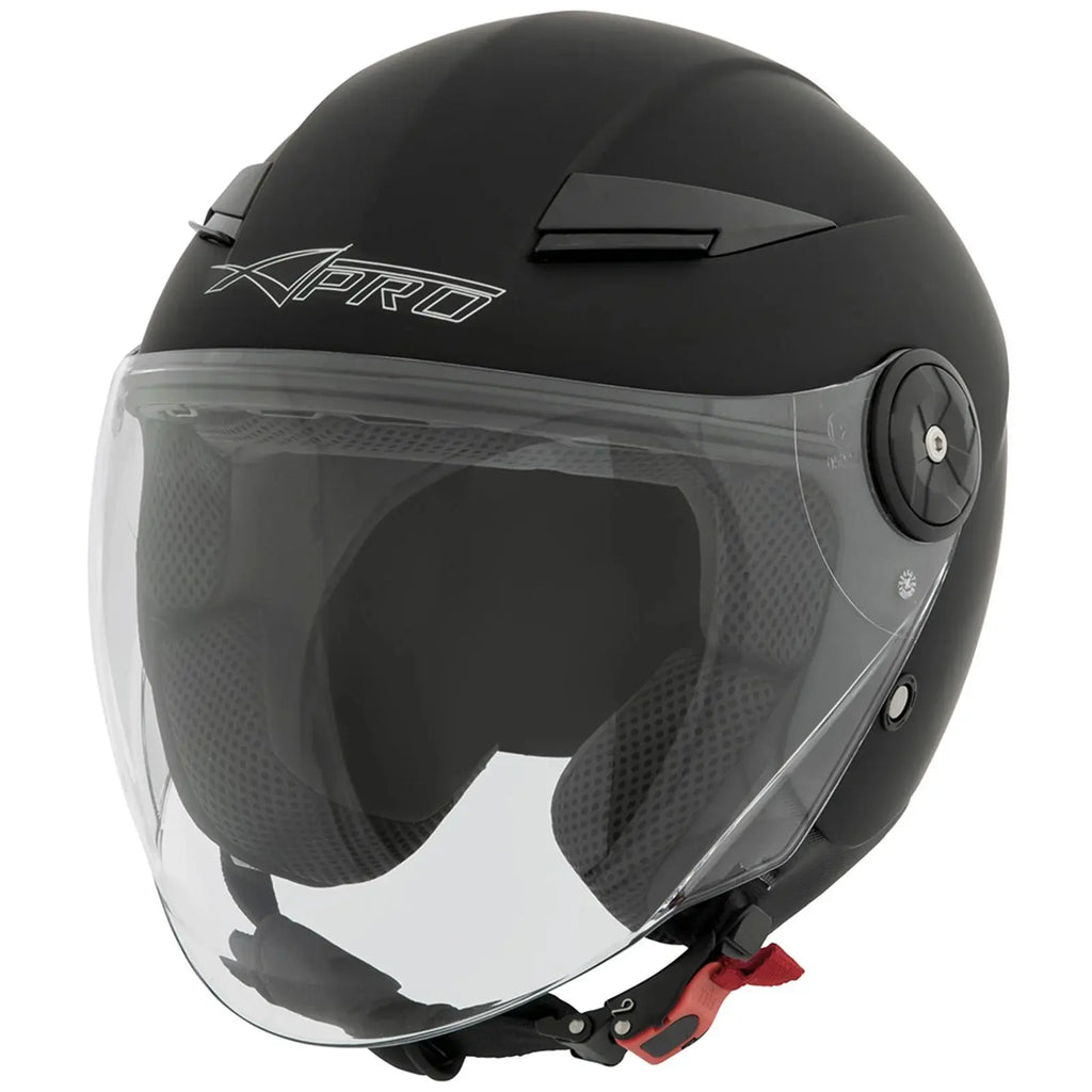 Casque Moto Jet Noir