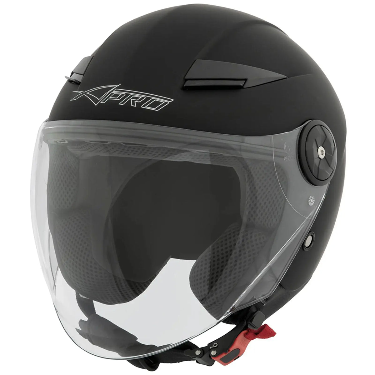 Casque Moto Jet Noir