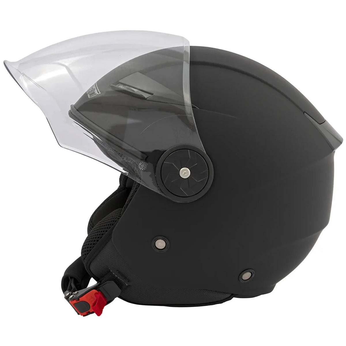 Casque Moto Jet Noir