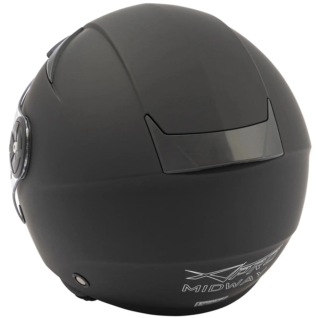 Casque Moto Jet Noir