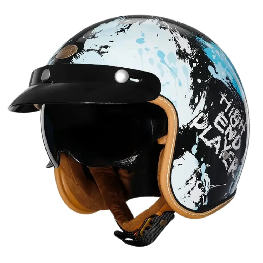 Casque Moto Jet Vintage