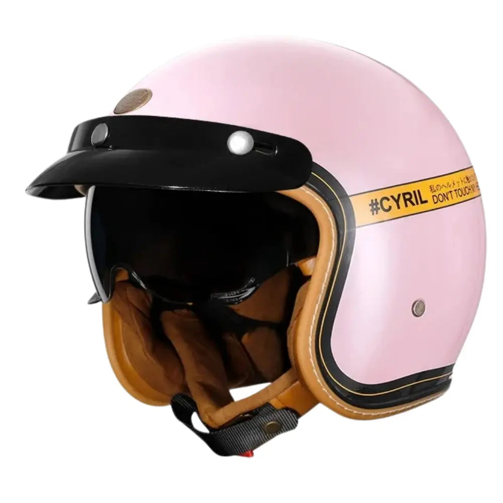 Casque Moto Jet Vintage