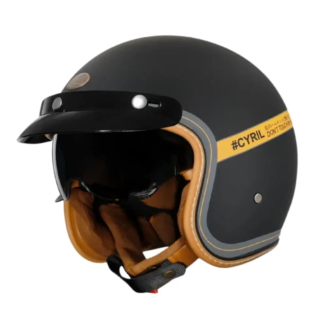 Casque Moto Jet Vintage
