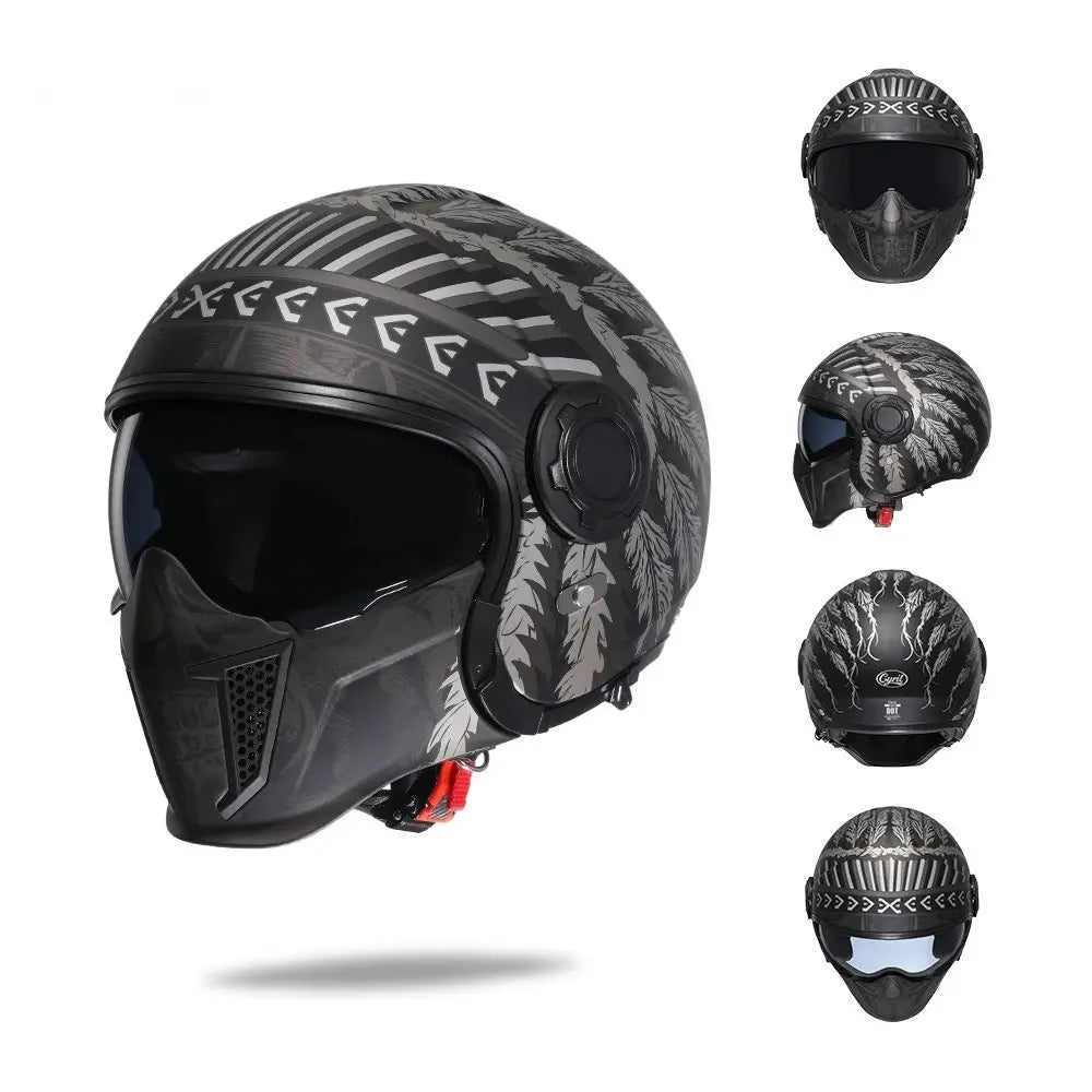 Casque Moto Modulable Intégral