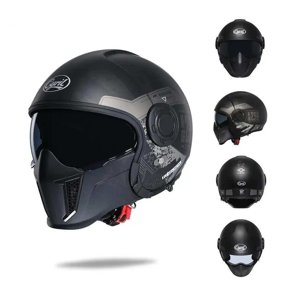 Casque Moto Modulable Intégral