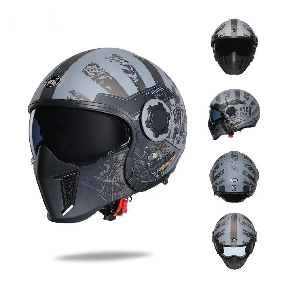 Casque Moto Modulable Intégral