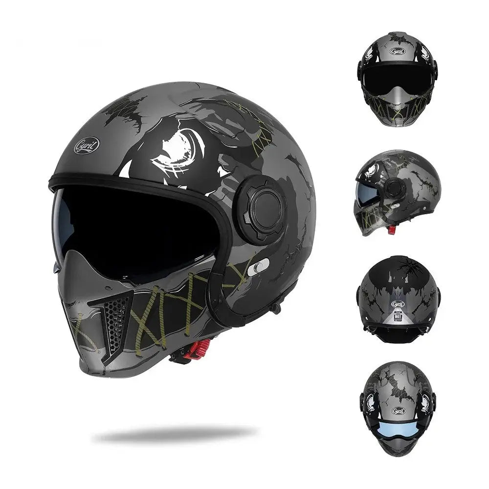 Casque Moto Modulable Intégral