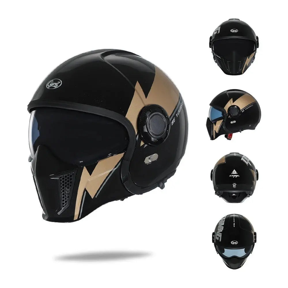 Casque Moto Modulable Intégral