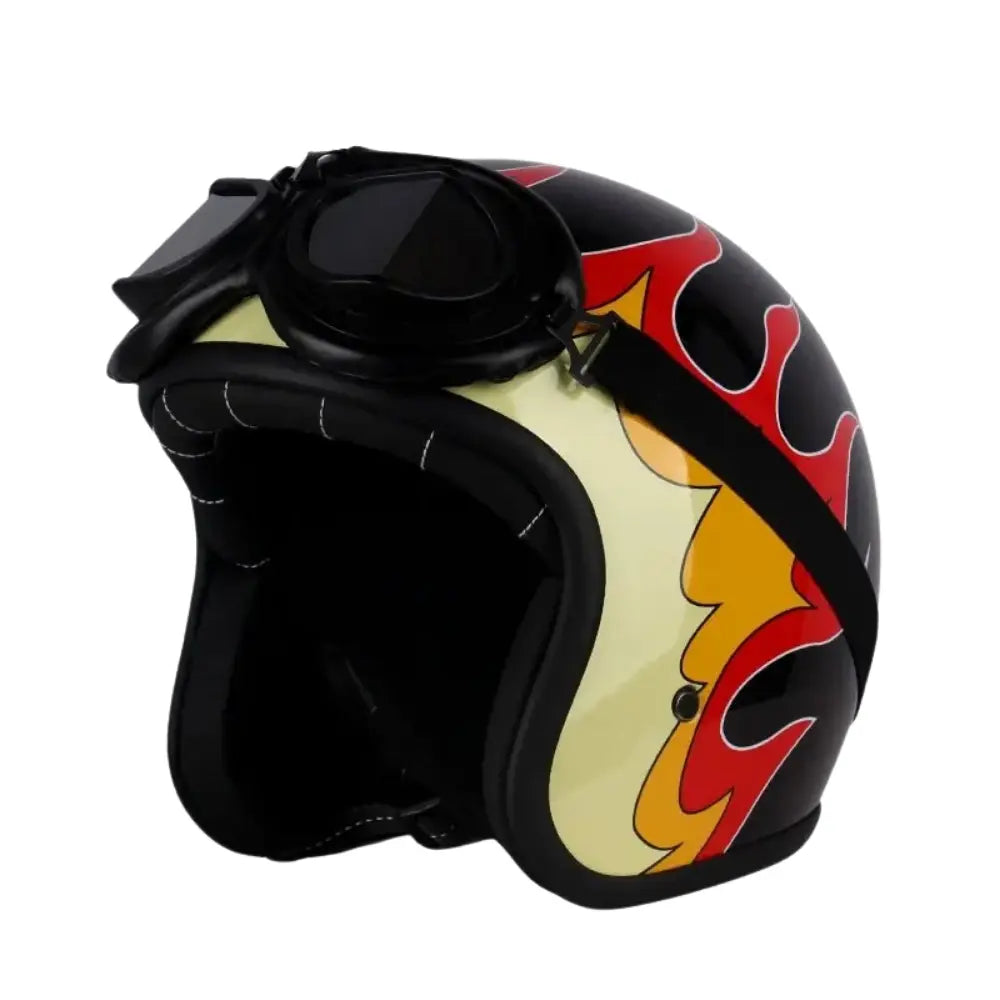 Casque Moto Jet Vintage