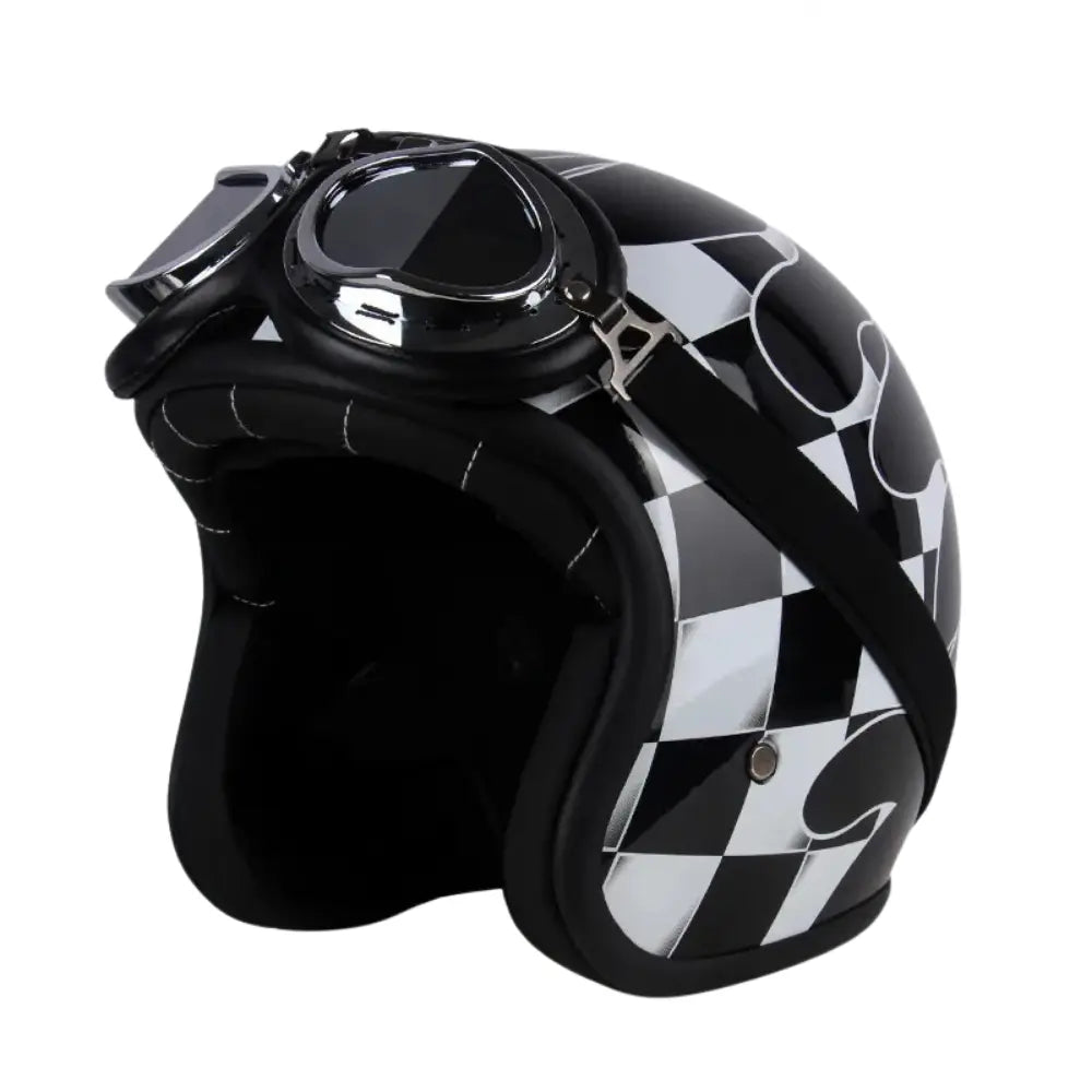 Casque Moto Jet Vintage