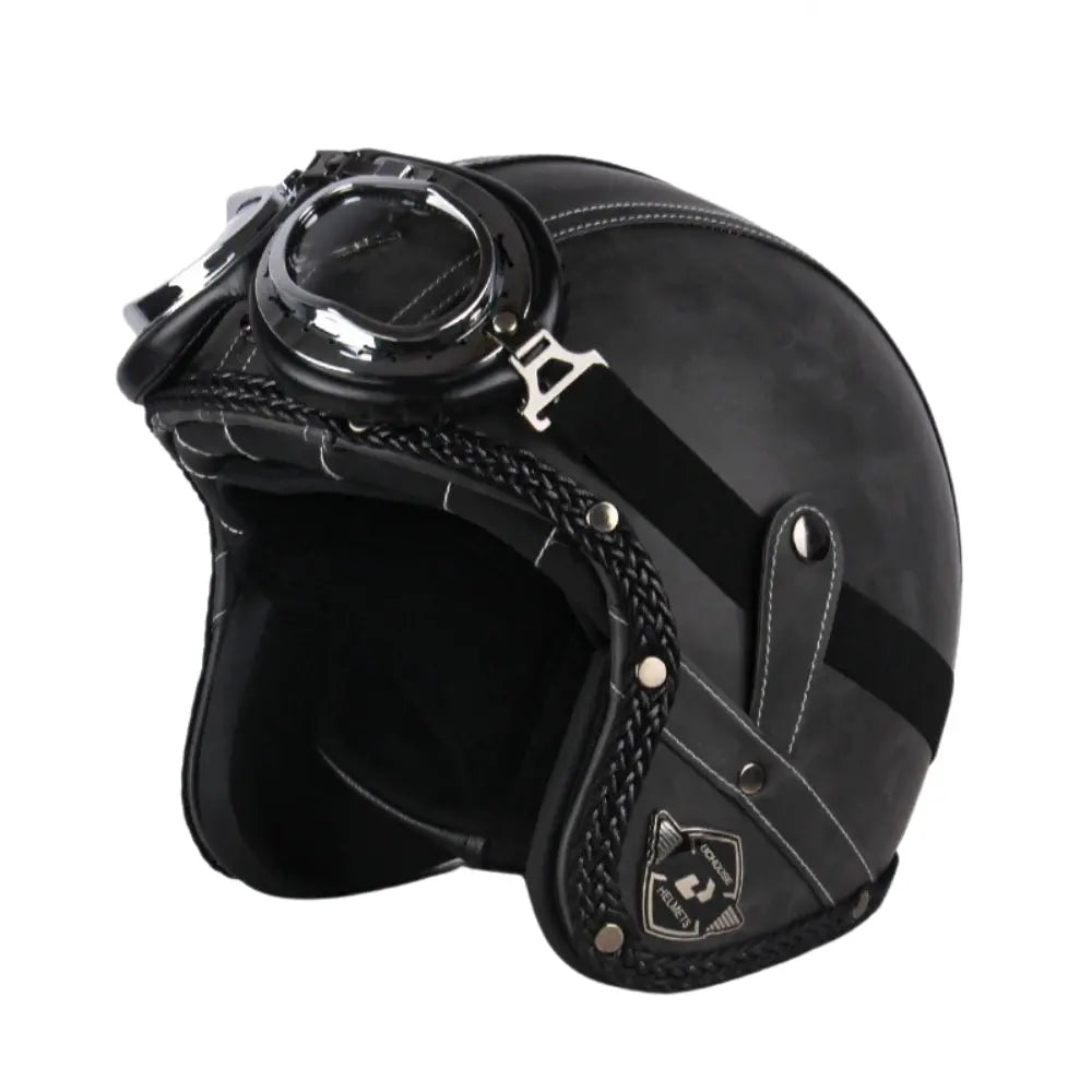 Casque Moto Jet Vintage