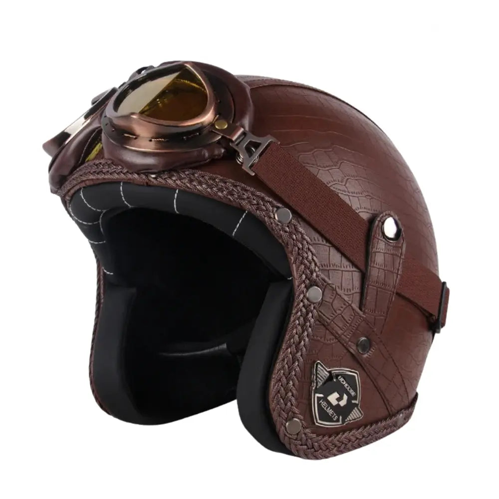 Casque Moto Jet Vintage