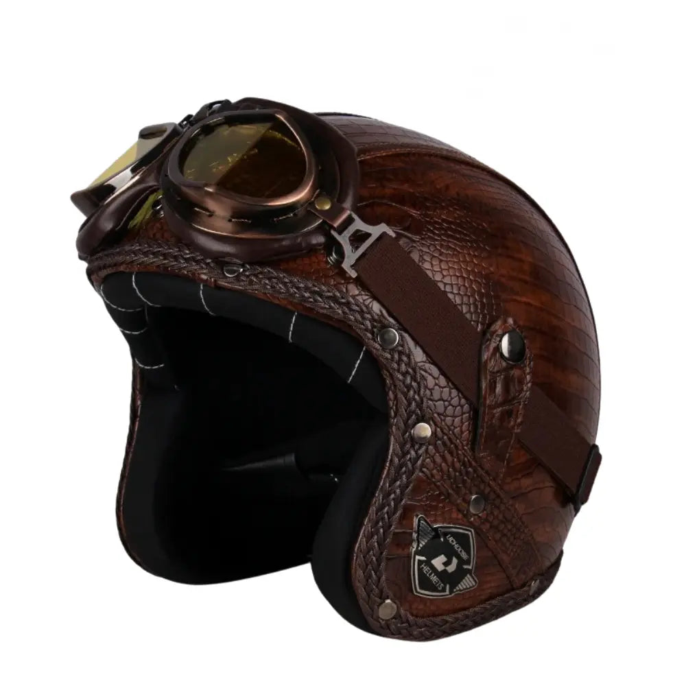 Casque Moto Jet Vintage