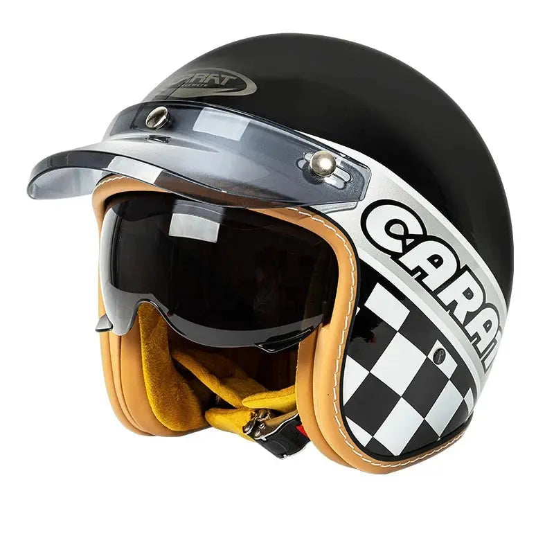 Casque Moto Vintage